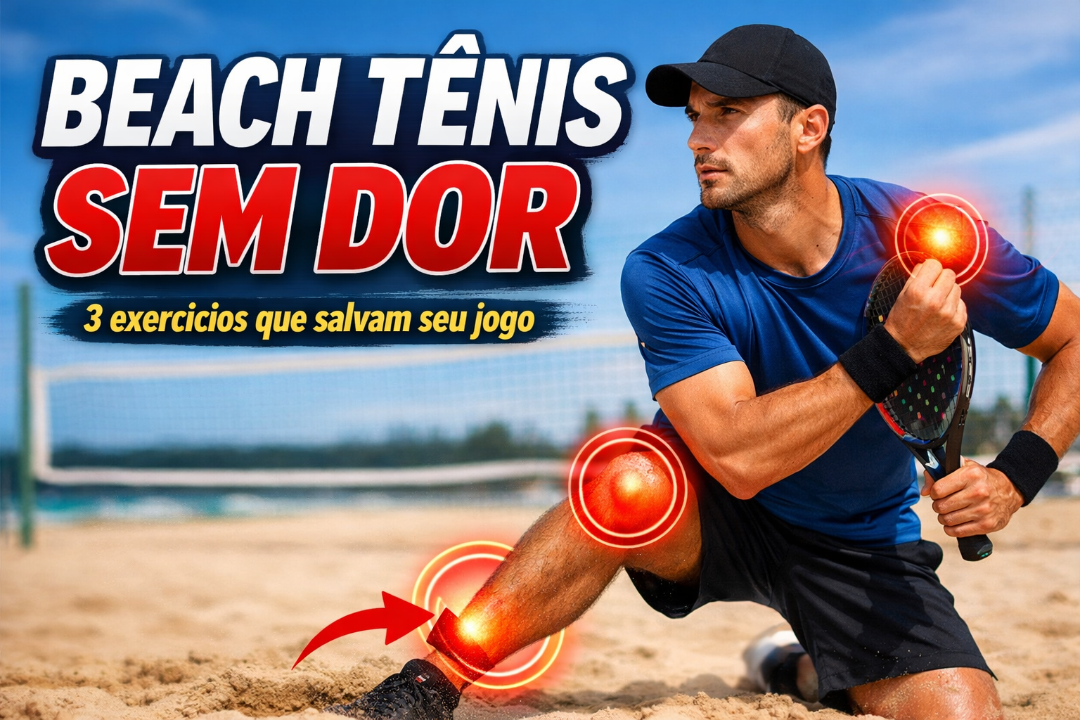 Beach Tênis Sem Dor: Prevenção de Lesões, Preparação e Recovery para Atletas Amadores