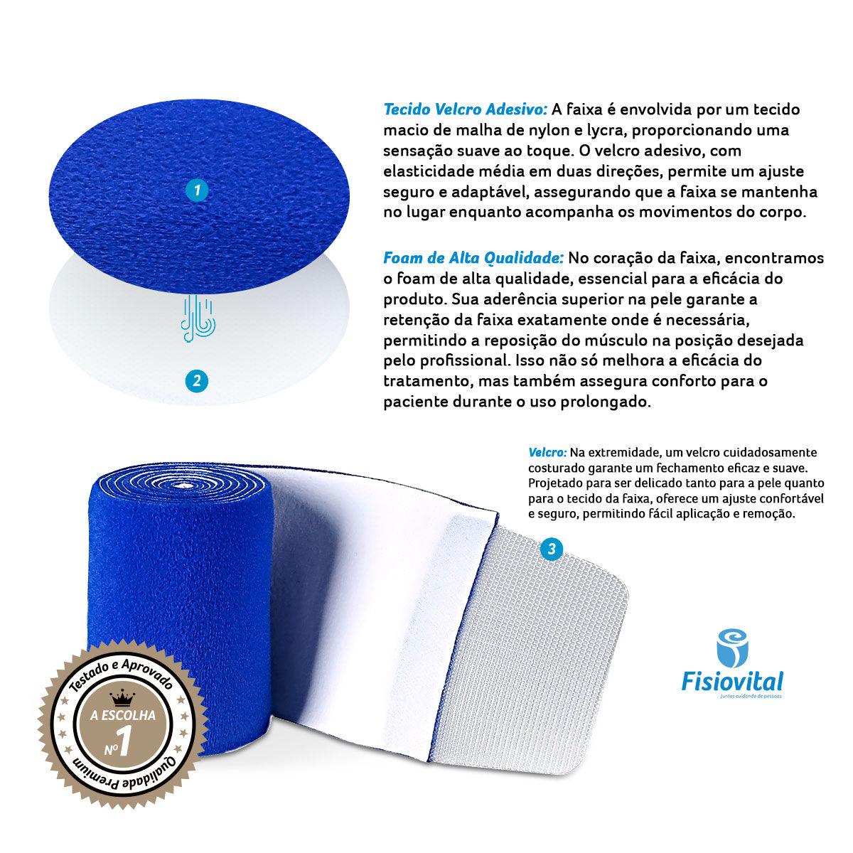 Kit Faixas Neuro Nustim - Quadril e Membros Inferiores +3 Anos - Fisiovital